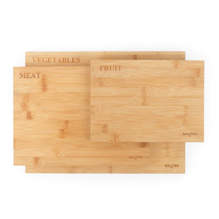 Salter BW072812EU7 3 Piece Bamboo Chopping Board Set