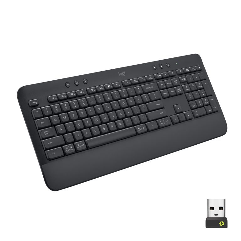 Logitech – Signature K650 Keyboard ( Nordic ) – Graphite