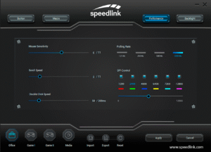 Speedlink - DECUS NX RGB Gaming Mouse, rubber-black