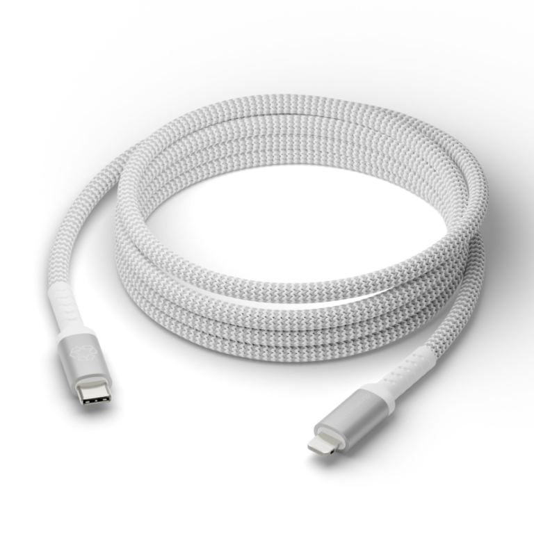 dbramante1928 – Re-charge – BRD Cable – USB-C to Lightning, 2m – White