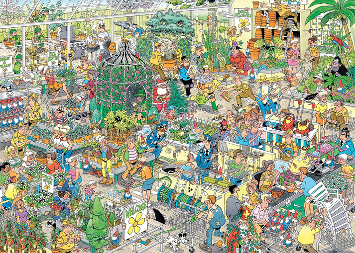 Jan van Haasteren - Garden Centre (1000 pieces) (JUM9066)