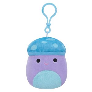 Squishmallows - 9 cm P17 Clip On - Pyle the Mushroom
