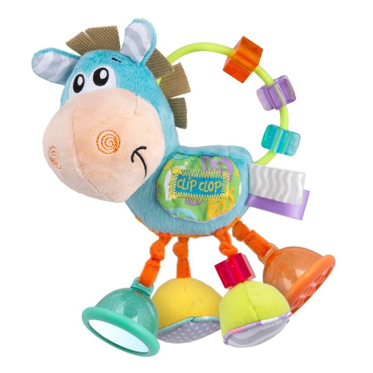 Playgro – Clip Clop Activity horse – Blue – (10188462)