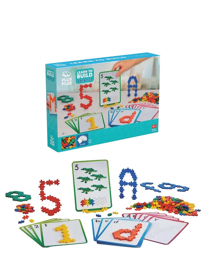 Plus Plus Learn To Build ABC & 123  - (3909)