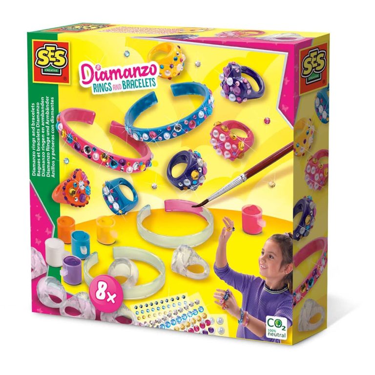 SES Creative – Diamanzo rings and bracelets – (S14706)