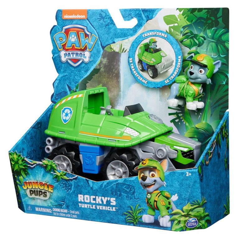 Paw Patrol – Jungle Themed Vehicle – Rocky (6067763)