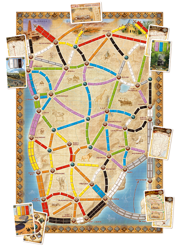 Ticket To Ride - The Heart of Africa