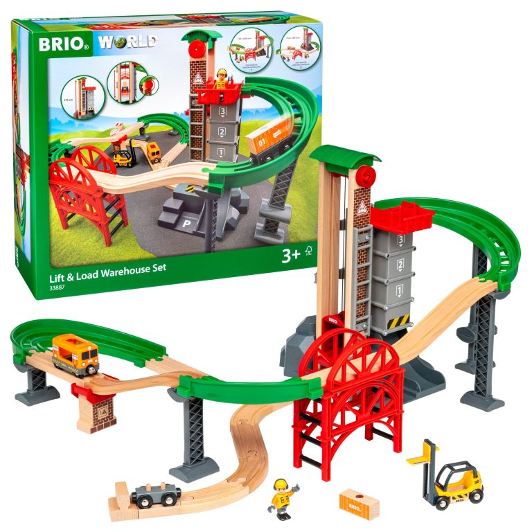 BRIO – Lift & Load Warehouse Set (33887)