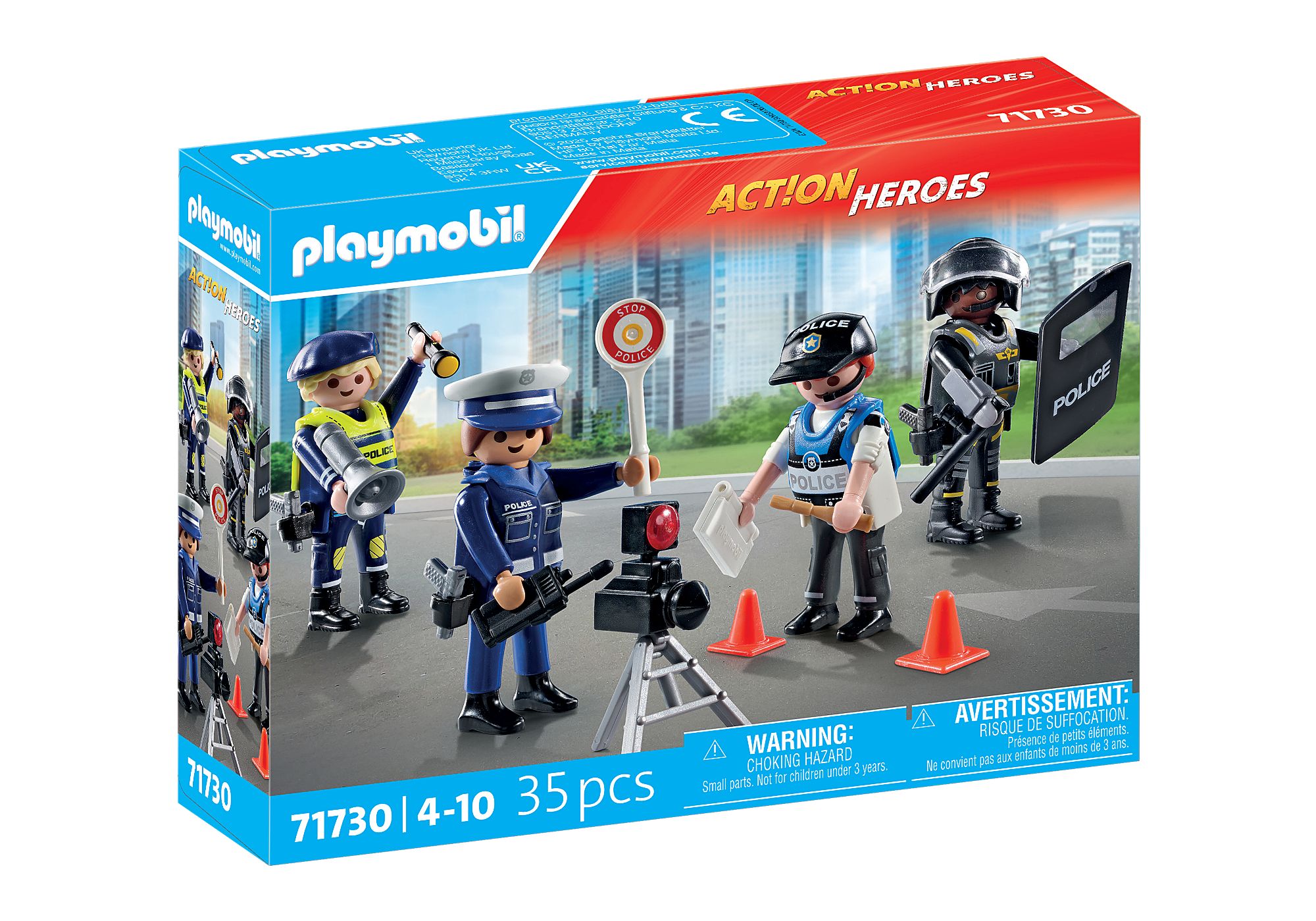 Playmobil - Police Figures Set (71730)