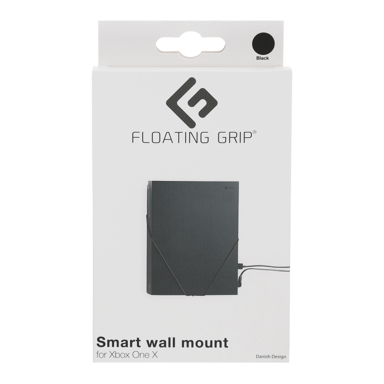 Floating Grip Xbox One X Wall Mount (Black)