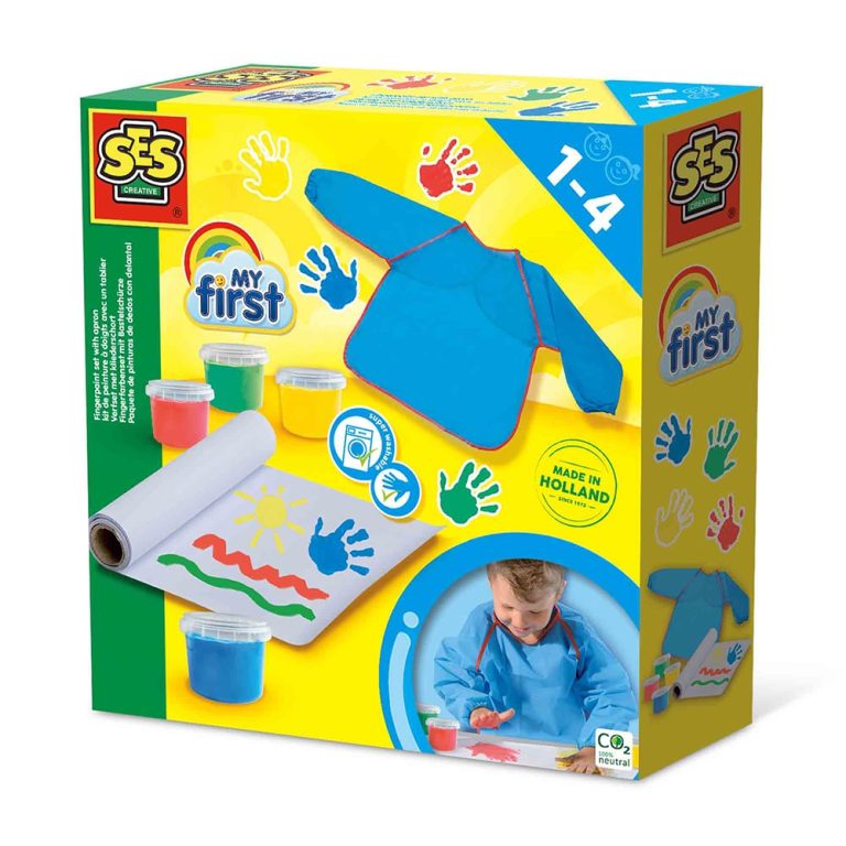 SES Creative – My first – Fingerpaint with Apron – (S14449)