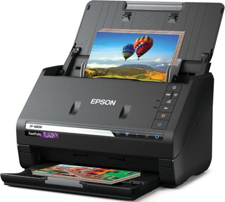 Epson – FastFoto FF-680W – Wireless High-Speed Scanner