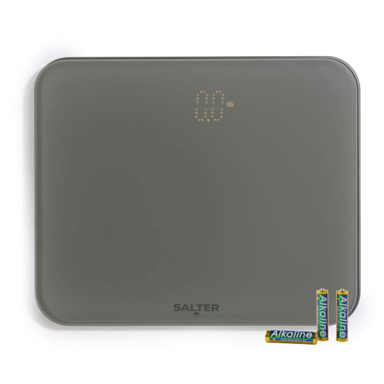 Salter 9204 GFEU12 Shadow Digital Bathroom Scale, Grey