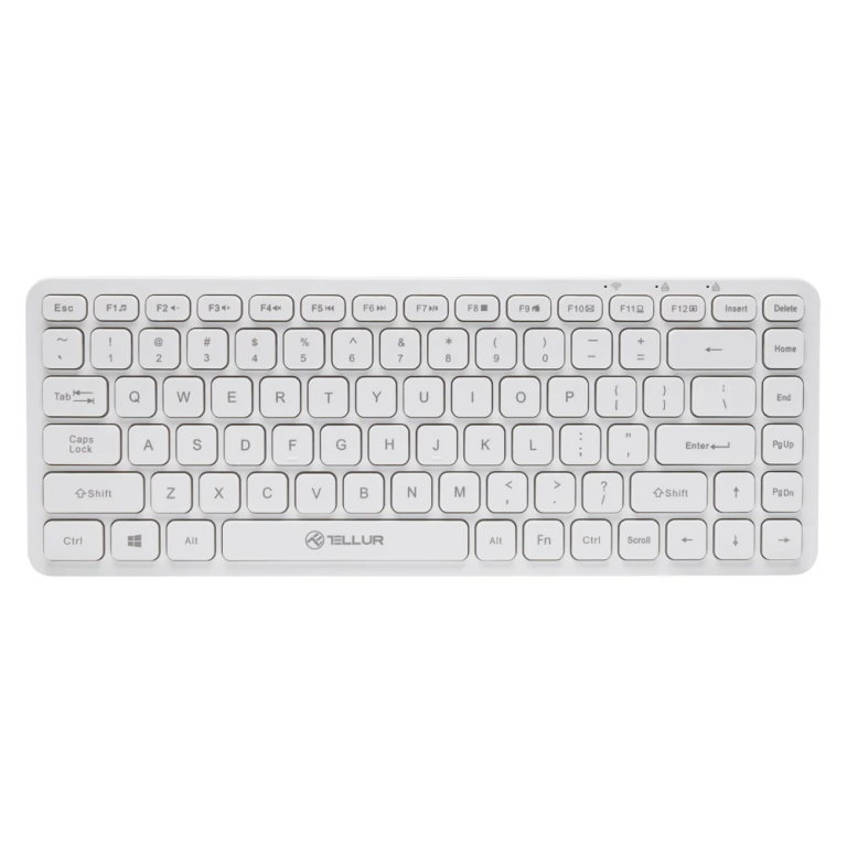 Tellur Mini Wireless Keyboard White
