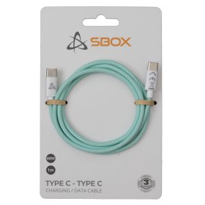 Sbox Type C - Type C M/M 1m green TYPEC-1-G