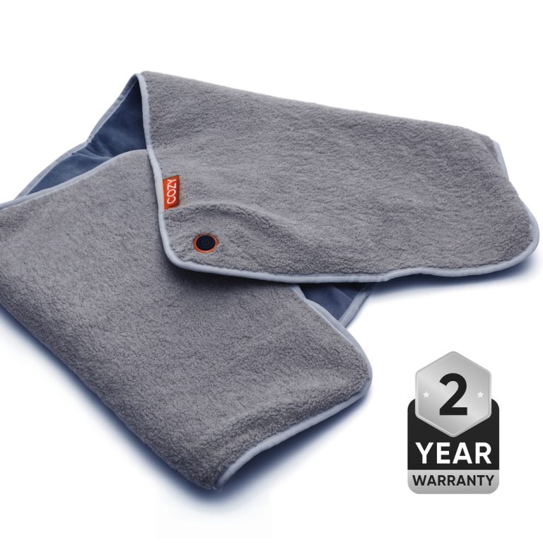 Bodi-Tek THHT-GR-EU/1,0 COZY Heated Throw, Grey