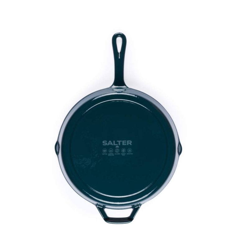 Salter BW13773GR  Cast Iron  26 cm FryPan, Green