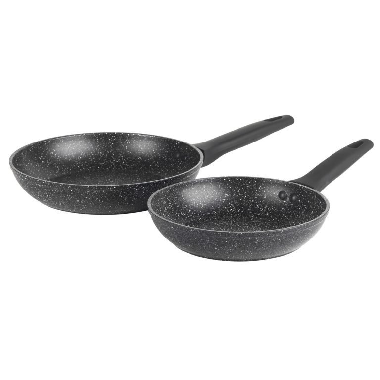 Russell Hobbs RH00490MOB 20&24CM MARBLE FRYPAN – BLACK