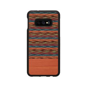 MAN&WOOD SmartPhone case Galaxy S10e browny check black