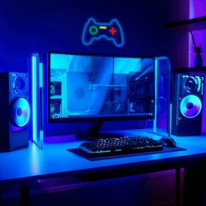Manta SNL55MT Style Neon Lights  GAMEPAD