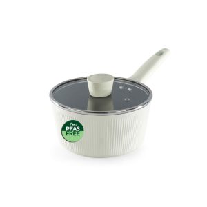 Russell Hobbs RH03867C Cote 18 cm Saucepan, Cream