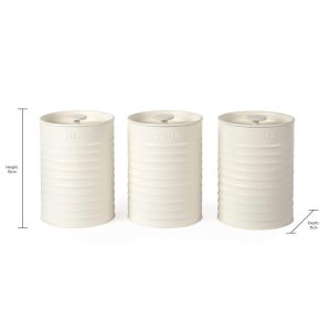 Russell Hobbs RH03268CEU7 3-Piece Countertop Canister Set