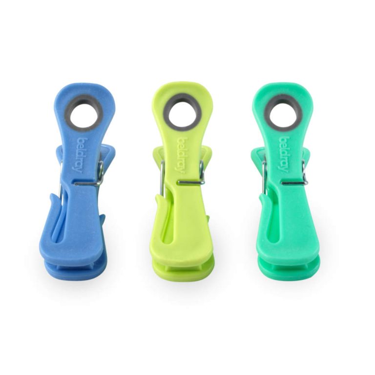 Beldray LA035716RPFEU7 24 Dual-Grip Pegs – Green/Blue