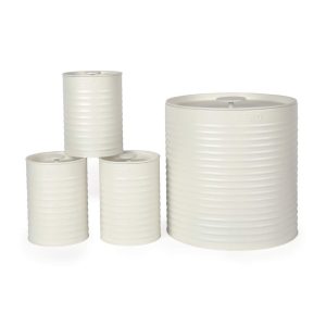 Russell Hobbs RH03270CEU7 Ribbed 4-Piece Countertop Set - Cream