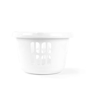 Beldray LA00000174CRNEU7  Set Of Two Laundry Basket  30L, White/Blue