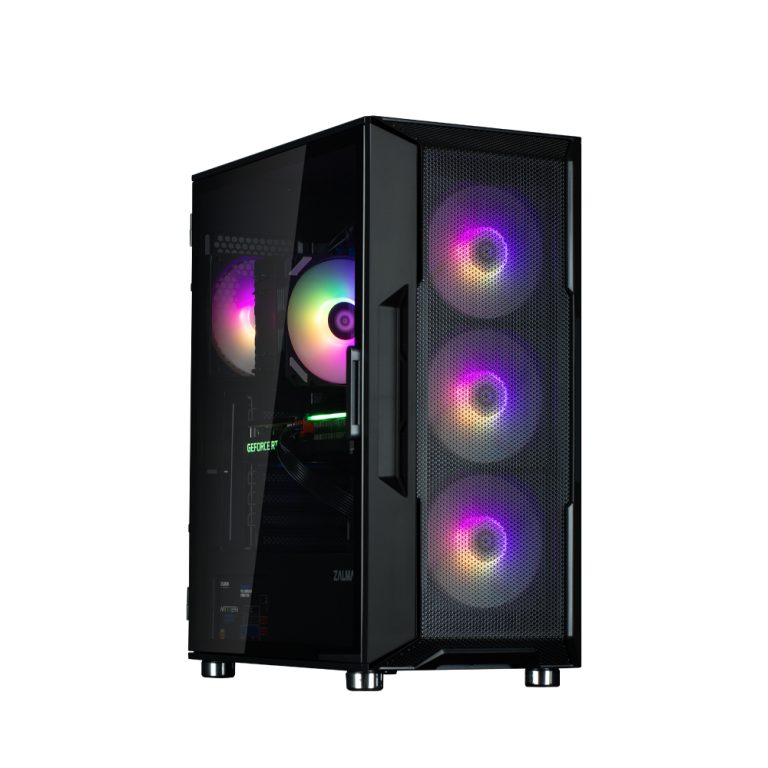 Zalman I3 NEO, ARGB fan x4 Black