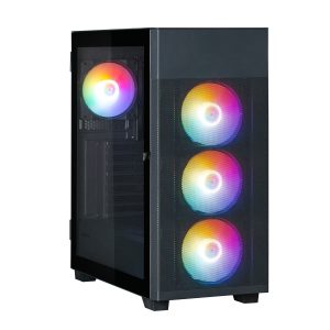 Zalman S5 Neo Black ATX, FRGB Fan x4