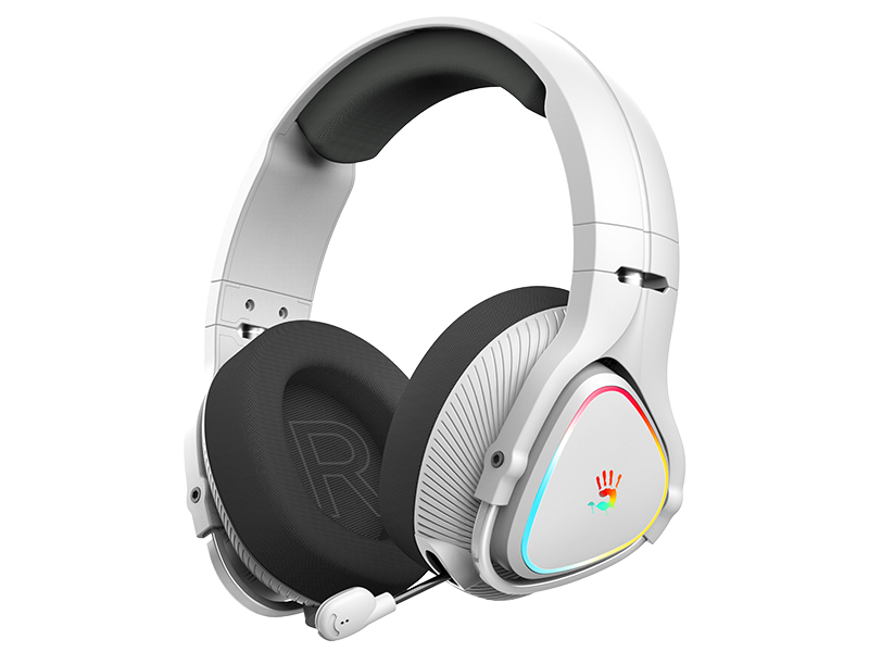 A4Tech 47752 Bloody MR710 RGB Gaming Wireless Headset, Grey