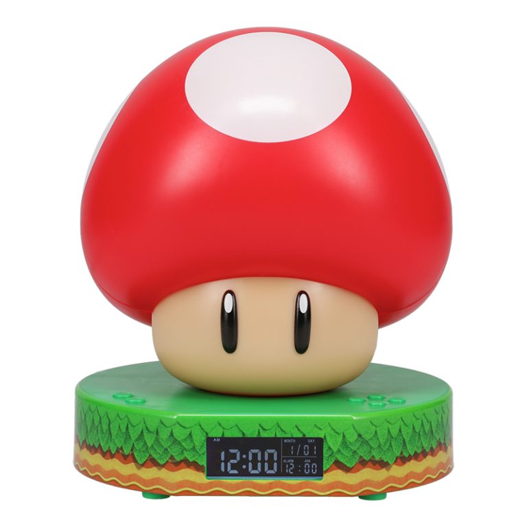 Paladone Super Mushroom Digital Alarm Clock