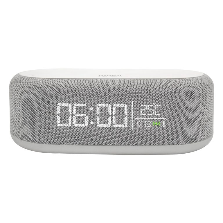 NASA SPC400  Bluetooth Speaker/ Alarm Clock/ Wireless Charger