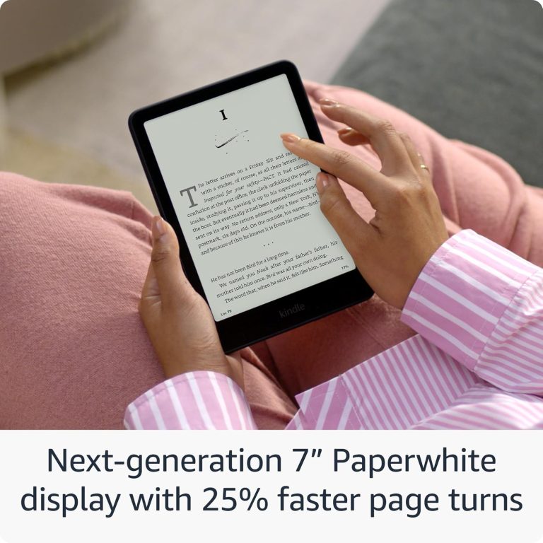 Amazon Kindle Paperwhite 12th Gen 16GB Wi-Fi Raspberry (2024)