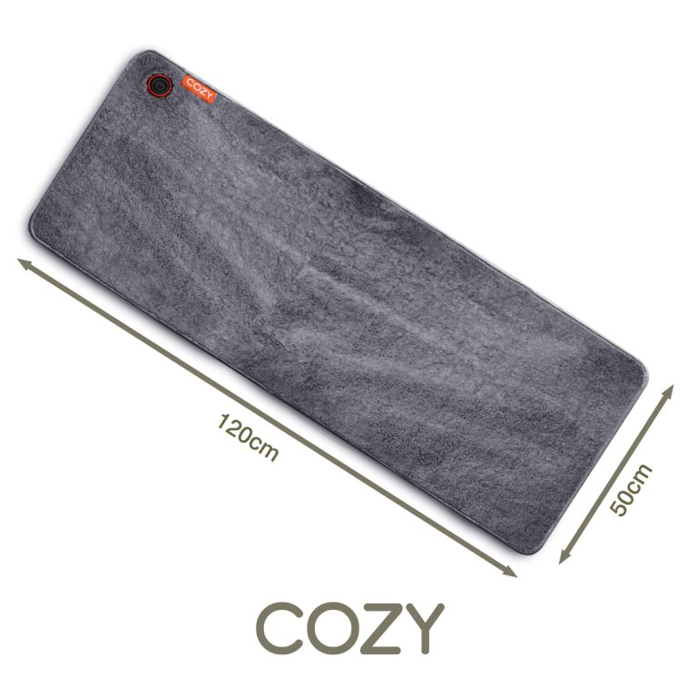 Bodi-Tek THHT-GR-EU/1,0 COZY Heated Throw, Grey