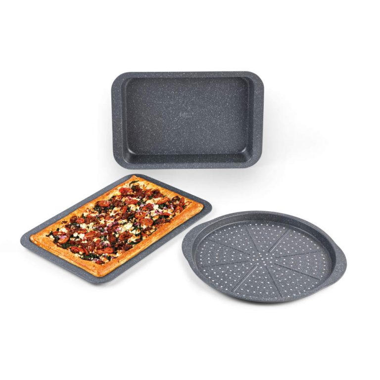 Russell Hobbs RH03756 Metallic Marble 3 Piece Backware Set