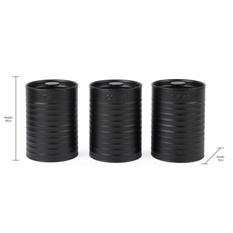 Russell Hobbs RH03268EU7 Liniera 3 Piece Canister Set