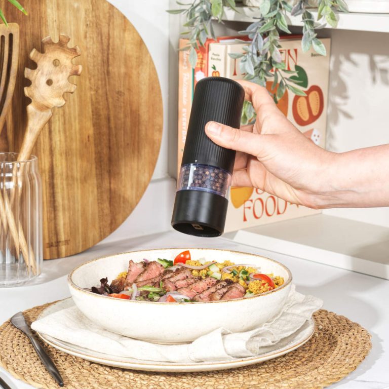 Salter BW12958EU7 Clarence Electric Salt & Pepper Mill Black