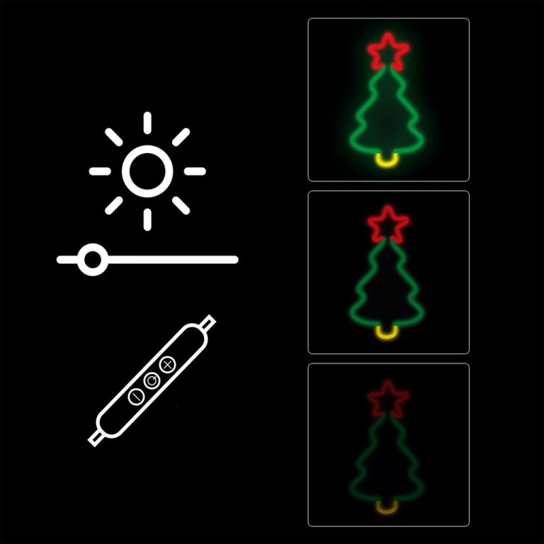 Manta SNL106MT Style Neon Lights CHRISTMAS TREE