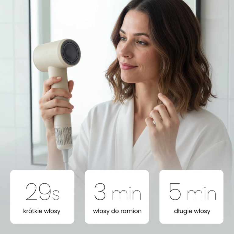 Lovio LVHD001PK Hair Dryer With Ionization AirFlow