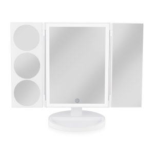 Rio MMFS-EU-L/1,6 Full Size Folding Mirror, White