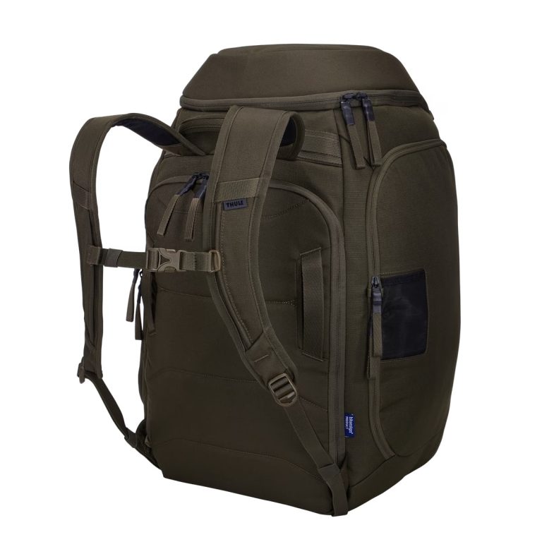 Thule 5157 Roundtrip Rolling Ski and Snowboard Boot Backpack 60L Deep Khaki