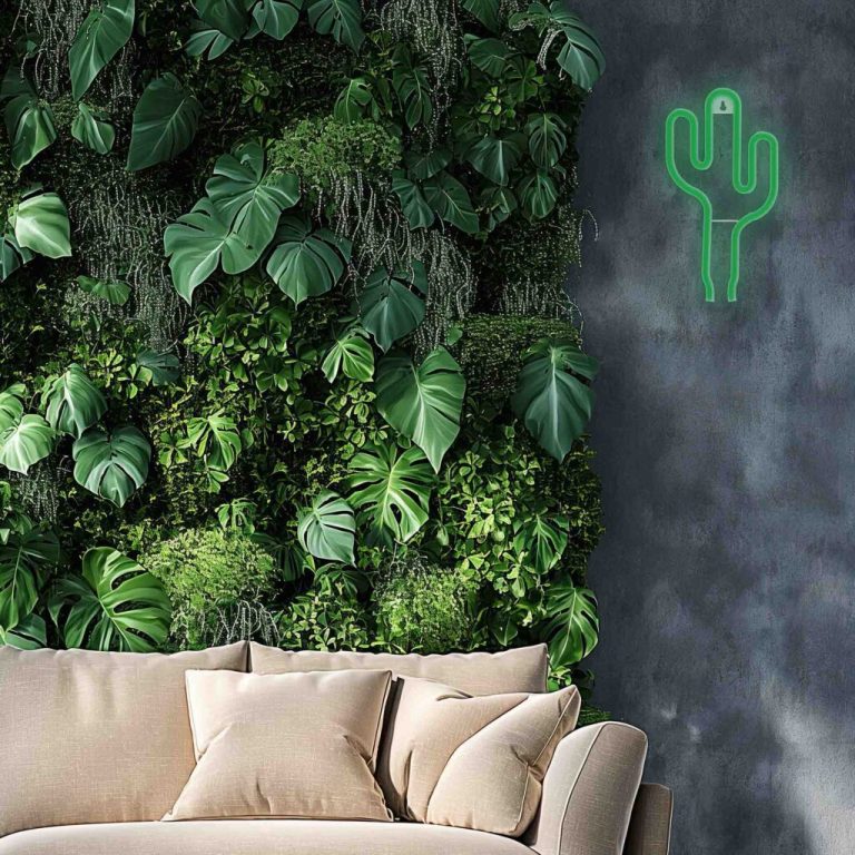 Manta SNL74GN Style Neon Lights CACTUS green