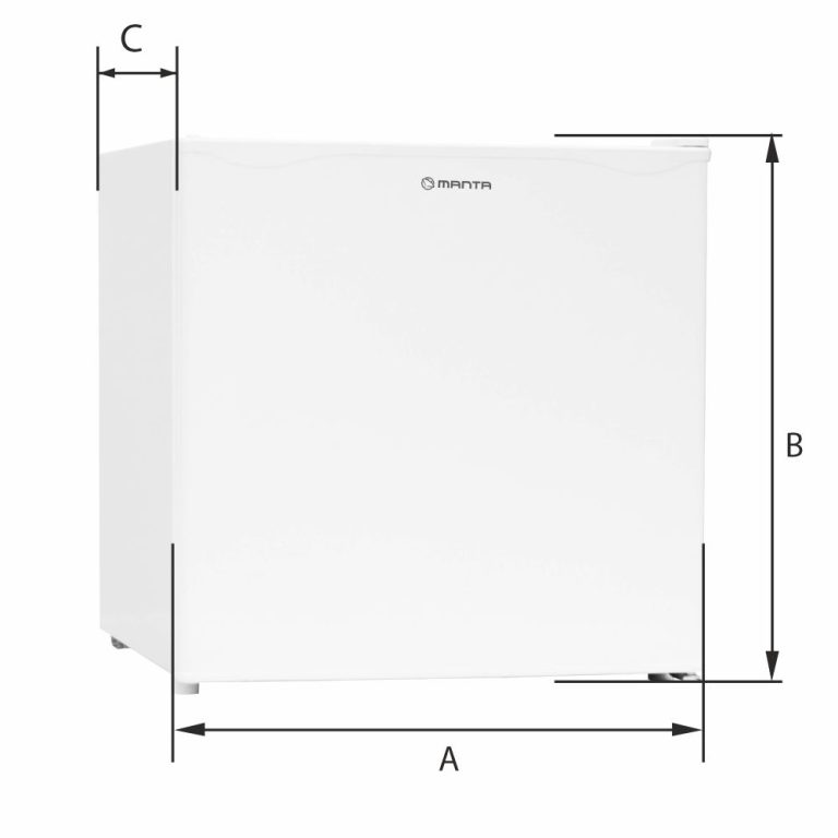Manta MM515PWH Fridge 46L White