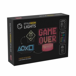 Manta SNL123RGB LED lamp Light decoration Game 3 RGB 3D