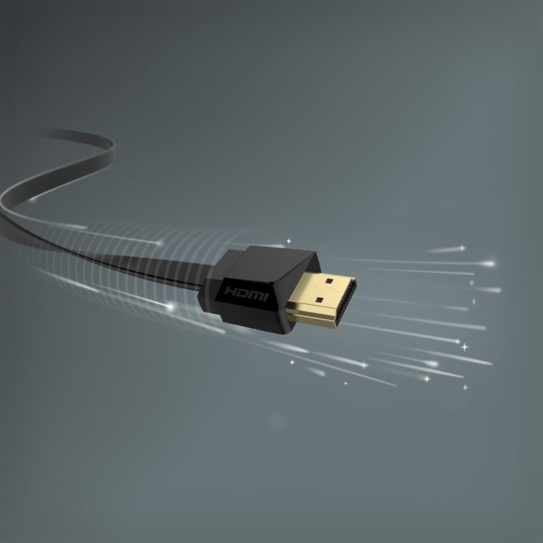 Hama 00205013 Flexi-Slim High-Speed HDMI Cable 4K Plug – Plug, Ethernet 1.5m